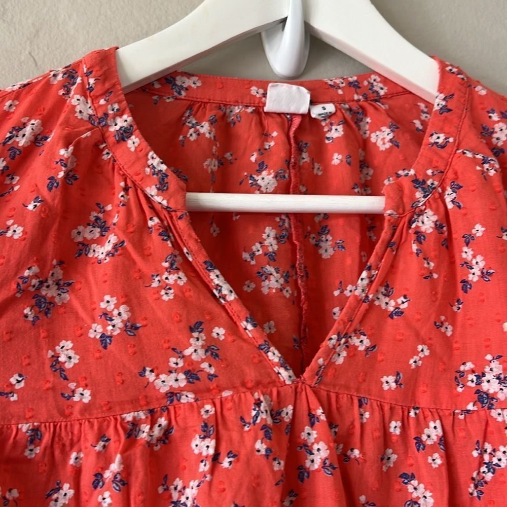 Gap Print Ruffle Shirt - Picture 4 of 11
